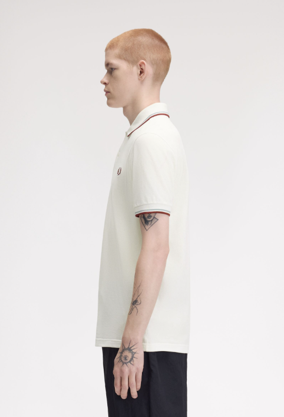 FRED PERRY - POLO BORDINO M/M PANNA FRED PERRY – POLO BORDINO M/M PANNA