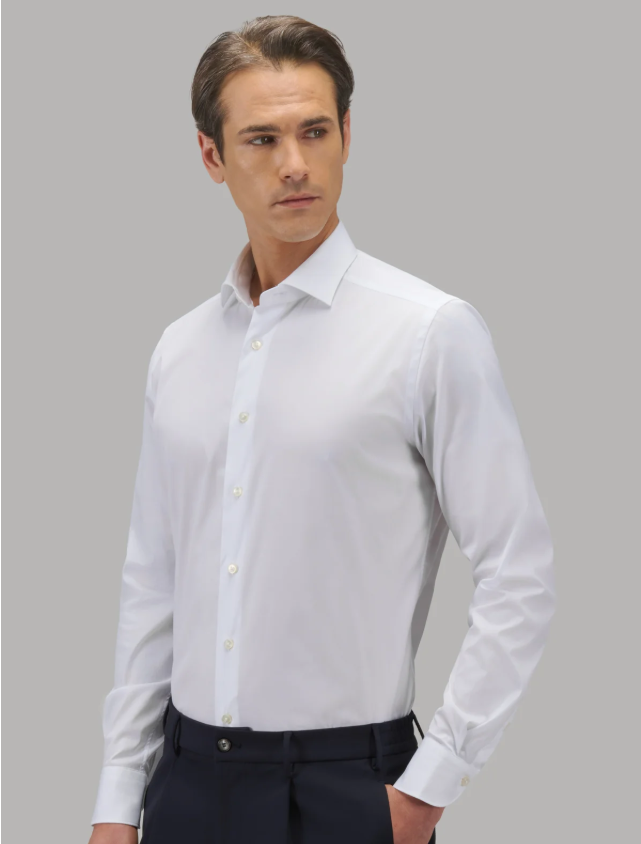 XACUS - CAMICIA STRETCH BIANCO XACUS – CAMICIA STRETCH BIANCO