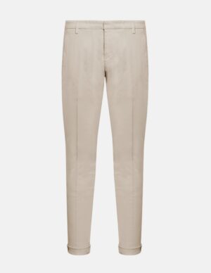 EN AVANCE - PANTALONE BLU DONDUP – GAUBERT GABARDINA SABBIA