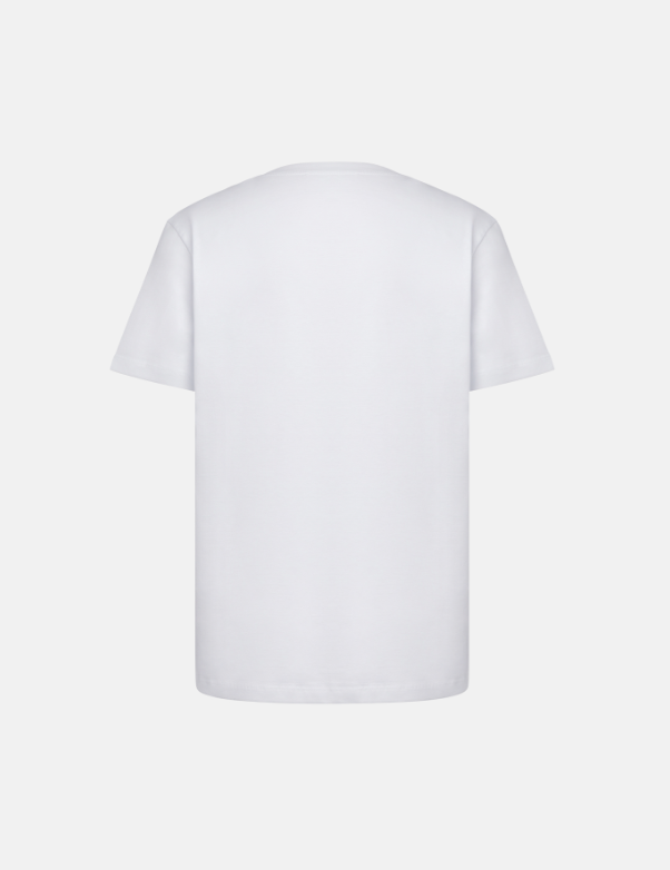DONDUP - T-SHIRT BASIC BIANCO DONDUP – T-SHIRT BASIC BIANCO