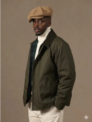 WRANGLER - TEXANA QUADRO MORO EAST HARBOUR SURPLUS – BARBOUR CORTO VERDE