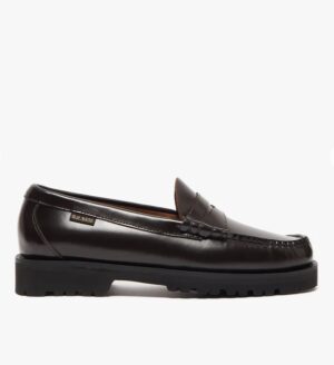 40 WEFT - PANTALONE DIAGONALE NERO GH BASS – PENNY LOAFER GOMMA MORO