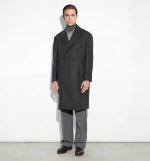 PAOLO PECORA MILANO – CAPPOTTO DOPPIO PETTO GRIGIO