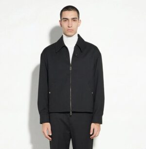 PAOLO PECORA MILANO – GIACCA ZIP PRADA NERO