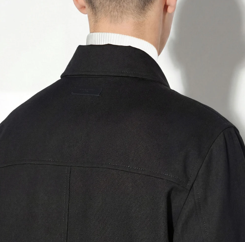 PAOLO PECORA MILANO - GIACCA ZIP PRADA NERO PAOLO PECORA MILANO – GIACCA ZIP PRADA NERO