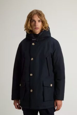 XACUS - COREANA LANA BLU WOOLRICH – ARCTIC PARKA NO FUR BLU