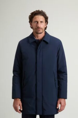 WOOLRICH – TRENCH LAMAR BLU