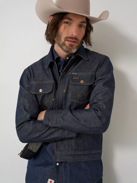 WRANGLER - GIUBBOTTO DENIM DENIM WRANGLER – GIUBBOTTO DENIM DENIM
