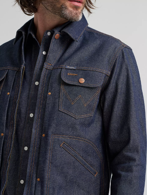 WRANGLER - GIUBBOTTO DENIM DENIM WRANGLER – GIUBBOTTO DENIM DENIM