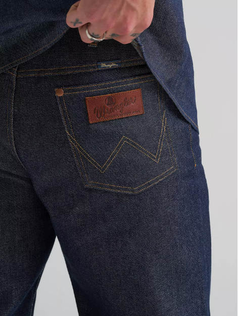 WRANGLER - JEANS INDIGO RAW DENIM WRANGLER – JEANS INDIGO RAW DENIM