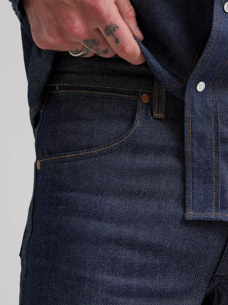 WRANGLER - JEANS INDIGO RAW DENIM WRANGLER – JEANS INDIGO RAW DENIM