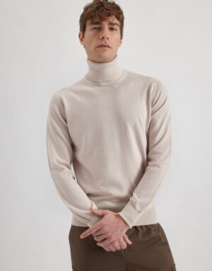 AMARANTO - CARDIGAN INDIANO SABBIA ALPHA STUDIO – CICLISTA MERINOS BURRO