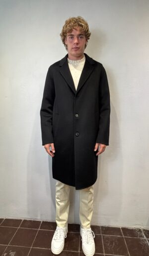AMARANTO – CAPPOTTO LUNGO NERO