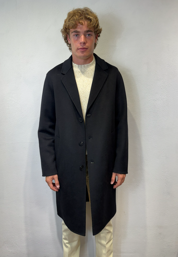 AMARANTO - CAPPOTTO LUNGO NERO AMARANTO – CAPPOTTO LUNGO NERO