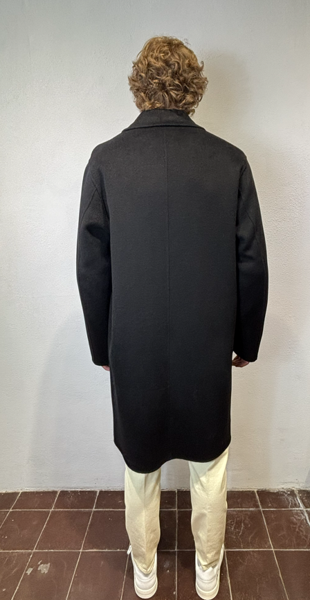 AMARANTO - CAPPOTTO LUNGO NERO AMARANTO – CAPPOTTO LUNGO NERO