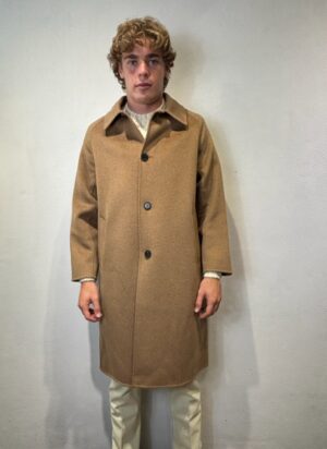 AMARANTO – CAPPOTTO TRENCH CAMMELLO