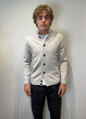 PAUL SMITH - SNEAKERS PELLE BIANCO DIKTAT – GIUBBOTTO BOTTONI SPAGO