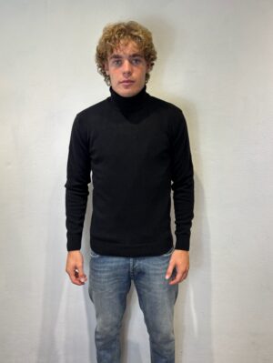 PAUL SMITH - SNEAKERS PELLE BIANCO DUMAR – COLLO ALTO 2 FILI NERO