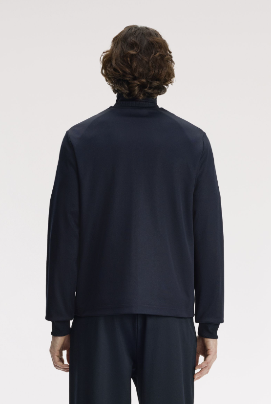 FRED PERRY - FELPA ZIP BLU FRED PERRY – FELPA ZIP BLU