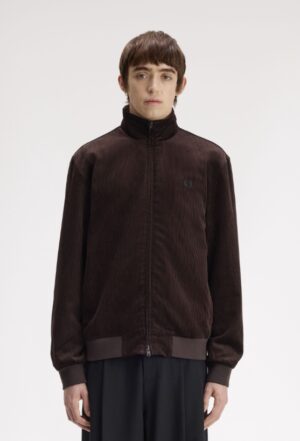 FRED PERRY – BOMBER VELLUTO MORO