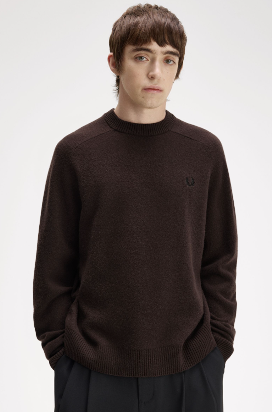 FRED PERRY - GIROCOLLO LAMBSWOOL MORO FRED PERRY – GIROCOLLO LAMBSWOOL MORO