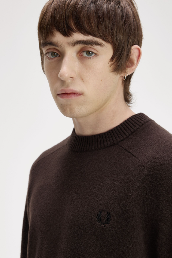 FRED PERRY - GIROCOLLO LAMBSWOOL MORO FRED PERRY – GIROCOLLO LAMBSWOOL MORO