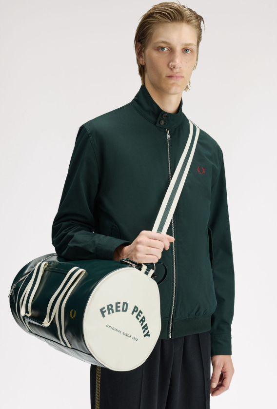FRED PERRY - BORSA PALESTRA VERDE FRED PERRY – BORSA PALESTRA VERDE