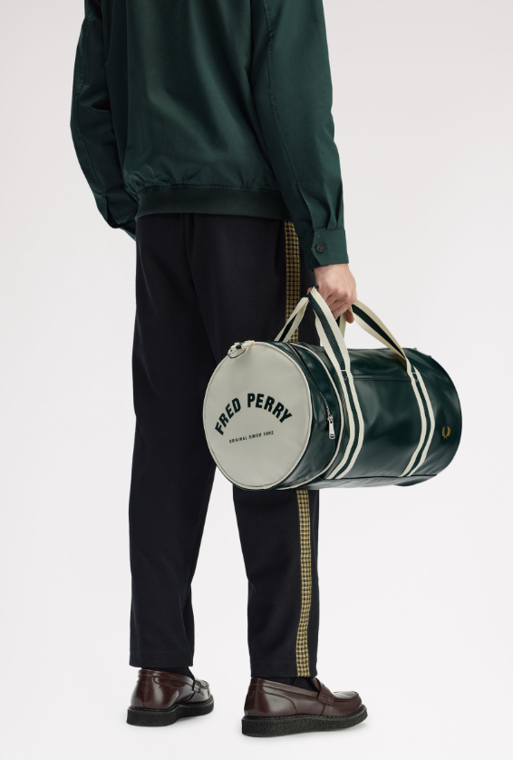 FRED PERRY - BORSA PALESTRA VERDE FRED PERRY – BORSA PALESTRA VERDE