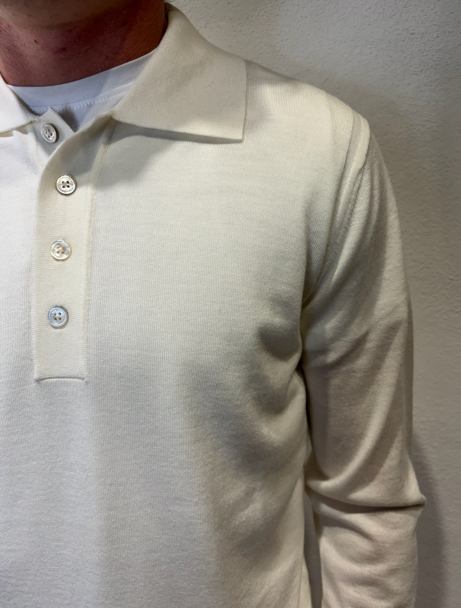 PAOLO PECORA MILANO - POLO MERINOS PANNA PAOLO PECORA MILANO – POLO MERINOS PANNA