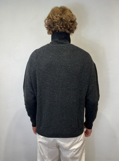 PAOLO PECORA MILANO - COLLO ALTO BOTTONI GRIGIO PAOLO PECORA MILANO – COLLO ALTO BOTTONI GRIGIO