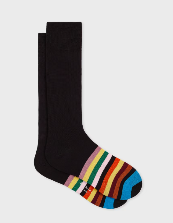 PAUL SMITH - CALZA MULTI S NERO PAUL SMITH – CALZA MULTI S NERO