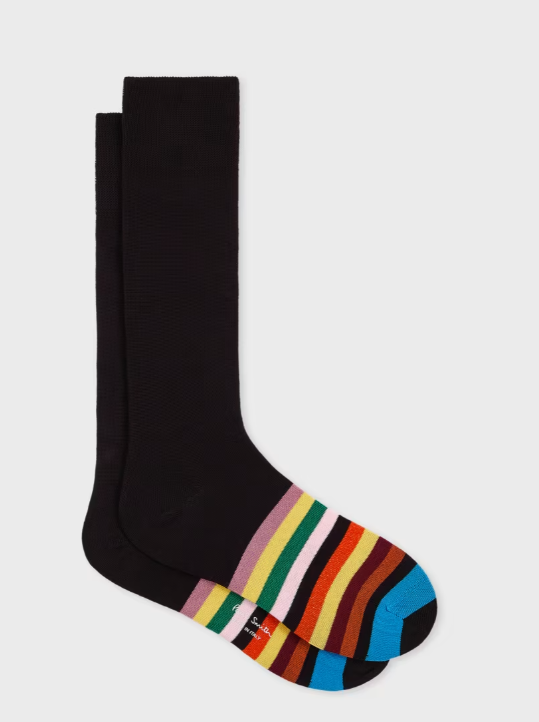 PAUL SMITH - CALZA MULTI S NERO PAUL SMITH – CALZA MULTI S NERO