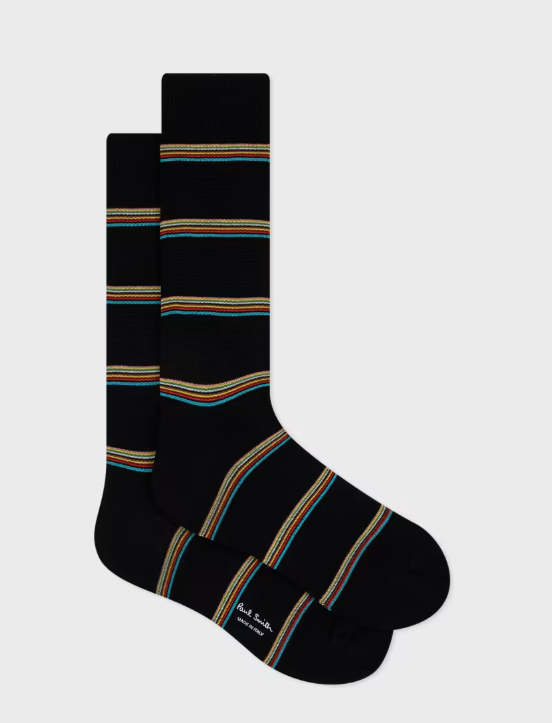 PAUL SMITH - CLAZA STRIPE NERO PAUL SMITH – CLAZA STRIPE NERO