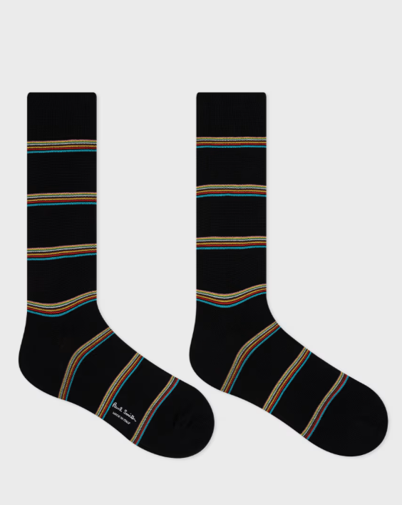 PAUL SMITH - CLAZA STRIPE NERO PAUL SMITH – CLAZA STRIPE NERO