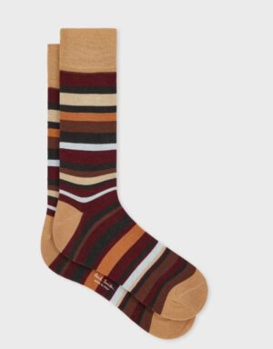 AMARANTO - CARDIGAN INDIANO SABBIA PAUL SMITH – CALZA WINDSOR SABBIA