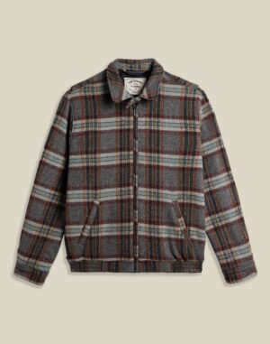 PORTUGUESE – OVERSHIRT ZIP ROSSO