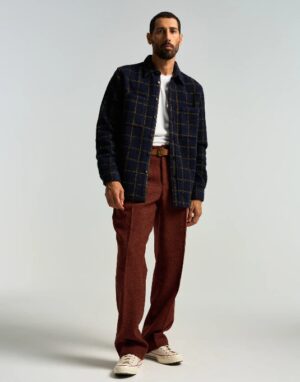 PORTUGUESE – OVERSHIRT QUADRO BLU