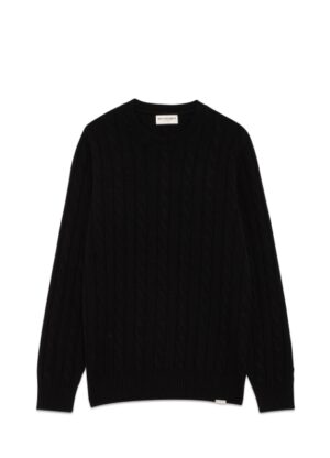 ROY ROGERS – MAGLIA TRECCE NERO