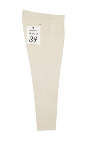 AMARANTO - CARDIGAN INDIANO SABBIA ROY ROGERS – PANTALONE PINCES MASTICE