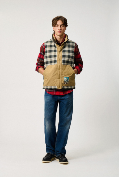 ROY ROGERS - GILET IMBOTTITO BEIGE ROY ROGERS – GILET IMBOTTITO BEIGE