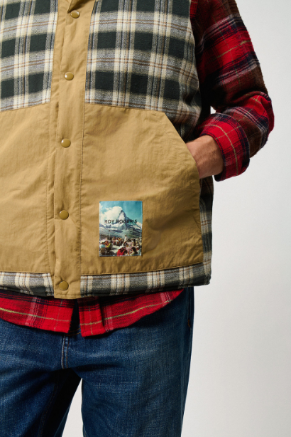ROY ROGERS - GILET IMBOTTITO BEIGE ROY ROGERS – GILET IMBOTTITO BEIGE