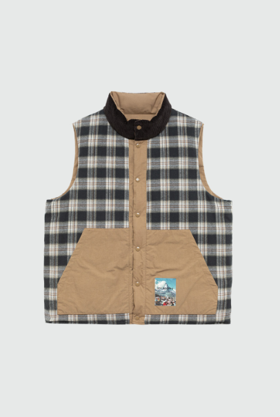 ROY ROGERS - GILET IMBOTTITO BEIGE ROY ROGERS – GILET IMBOTTITO BEIGE