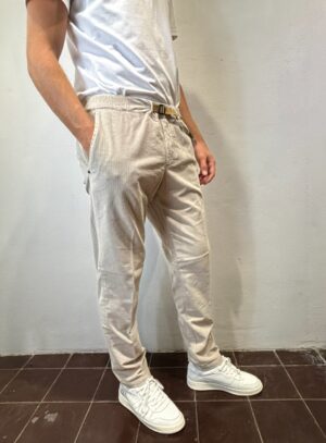 WHITE SAND – PANTALACCIO VELLUTO SABBIA