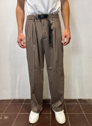 WHITE SAND – PANT FLANELLA F 26 NOCCIOLA